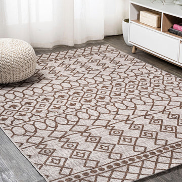 Kafel Tribal Bohemian Indoor/outdoor Area Rug